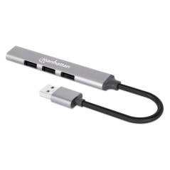 Manhattan Usb-A 4-Port Hub, 4X Usb-A (168427)